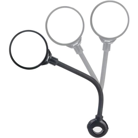 Bike Mirror Rotatable & Adjustable Wide Angle Rear View Shockproof Convex Mirror - Picture 2 of 7